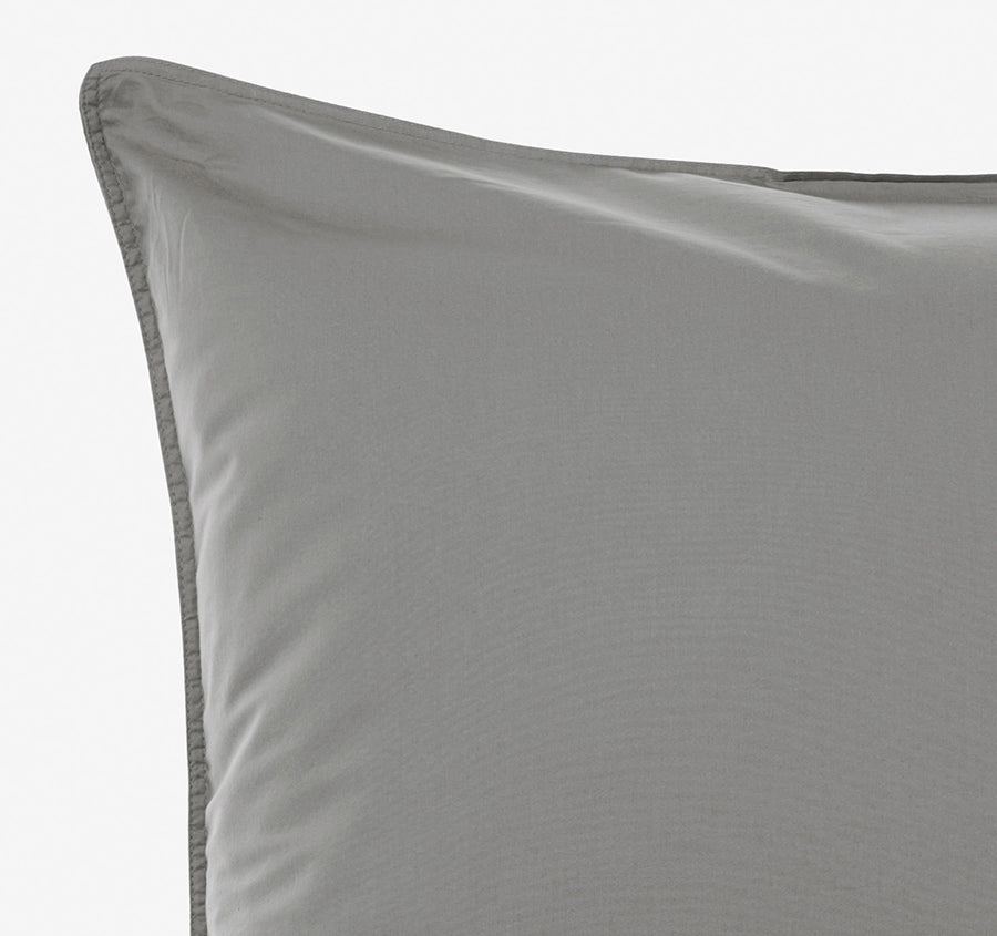 Terra European Pillowcase Steel