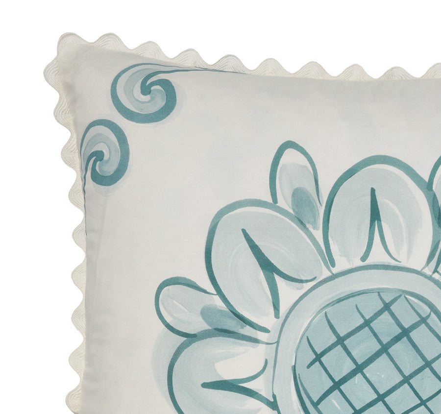 Thalia 48x48cm Filled Cushion Blue