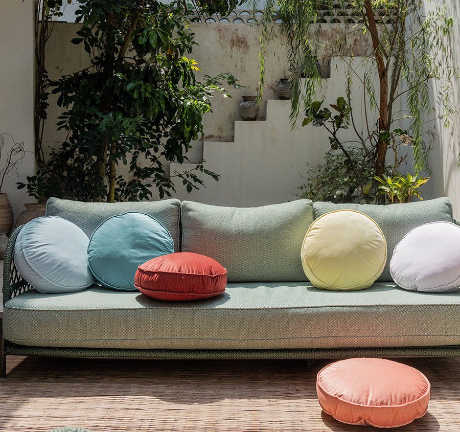 Toro 43cm Round Filled Cushion Chilli