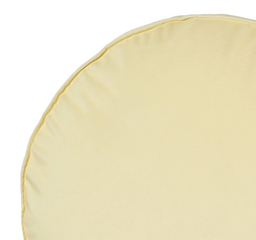 Toro 43cm Round Filled Cushion Butter