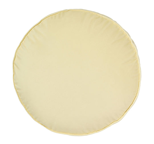 Toro 43cm Round Filled Cushion Butter