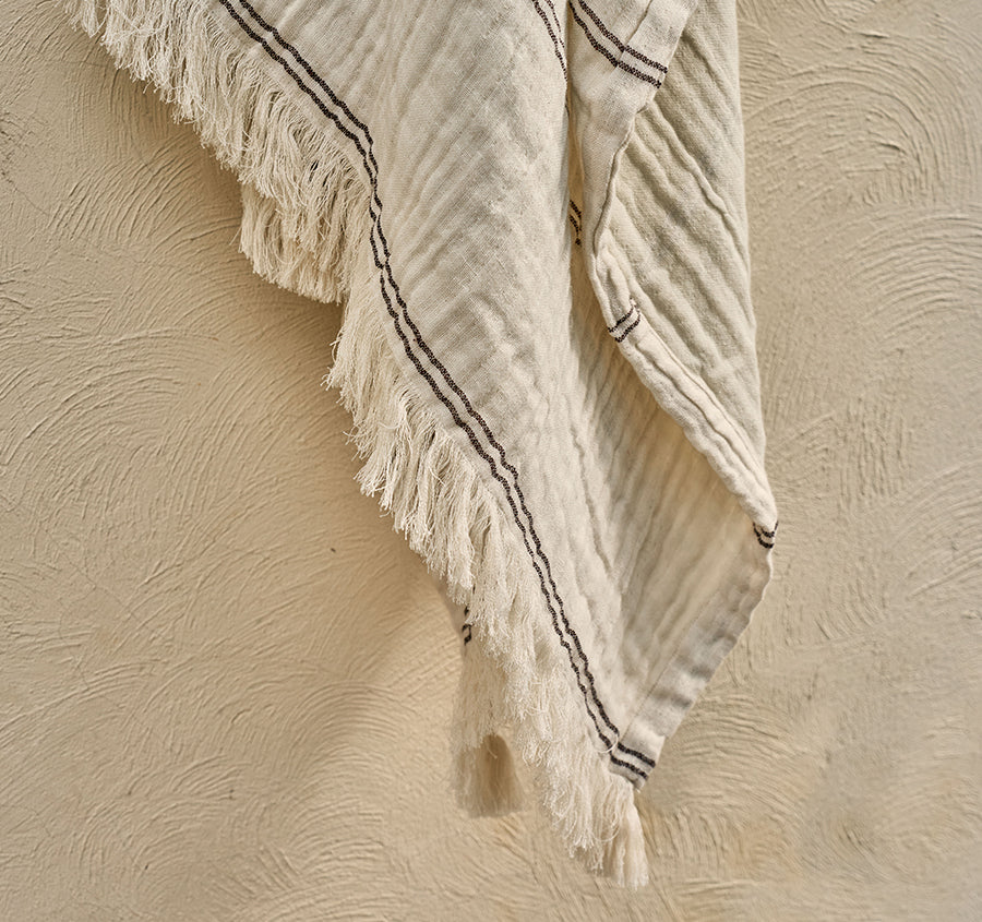 Torquay 150x200cm Throw Rug Natural