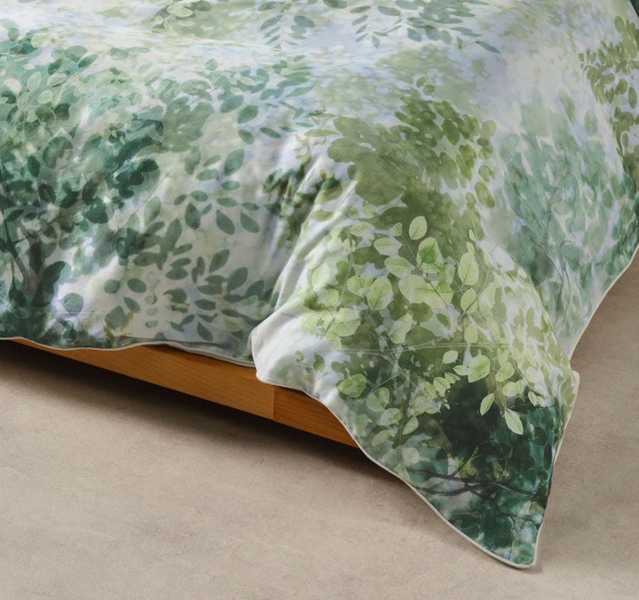 Treetop Quilt Cover Set Range Emerald