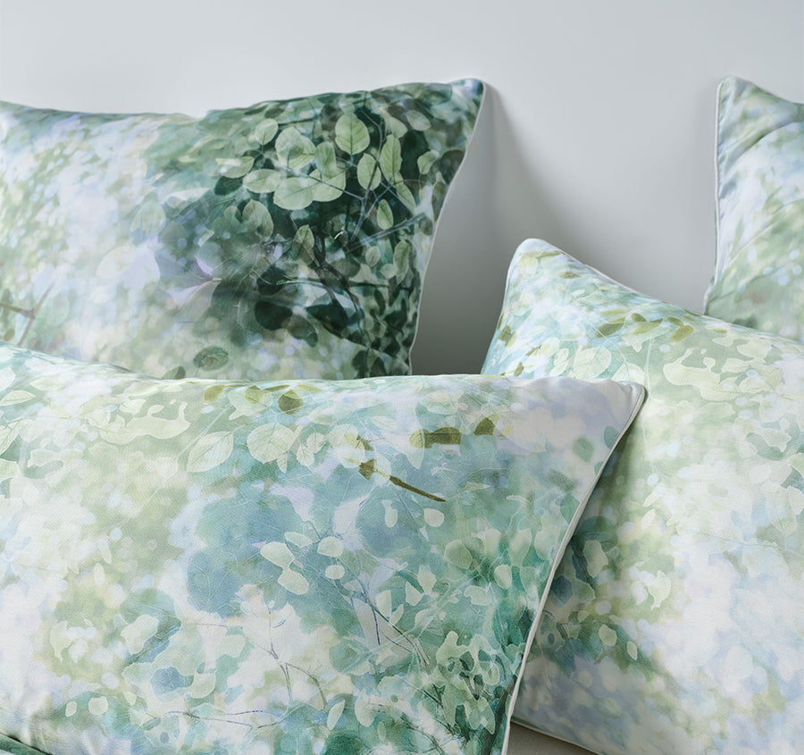 Treetop Quilt Cover Set Range Emerald