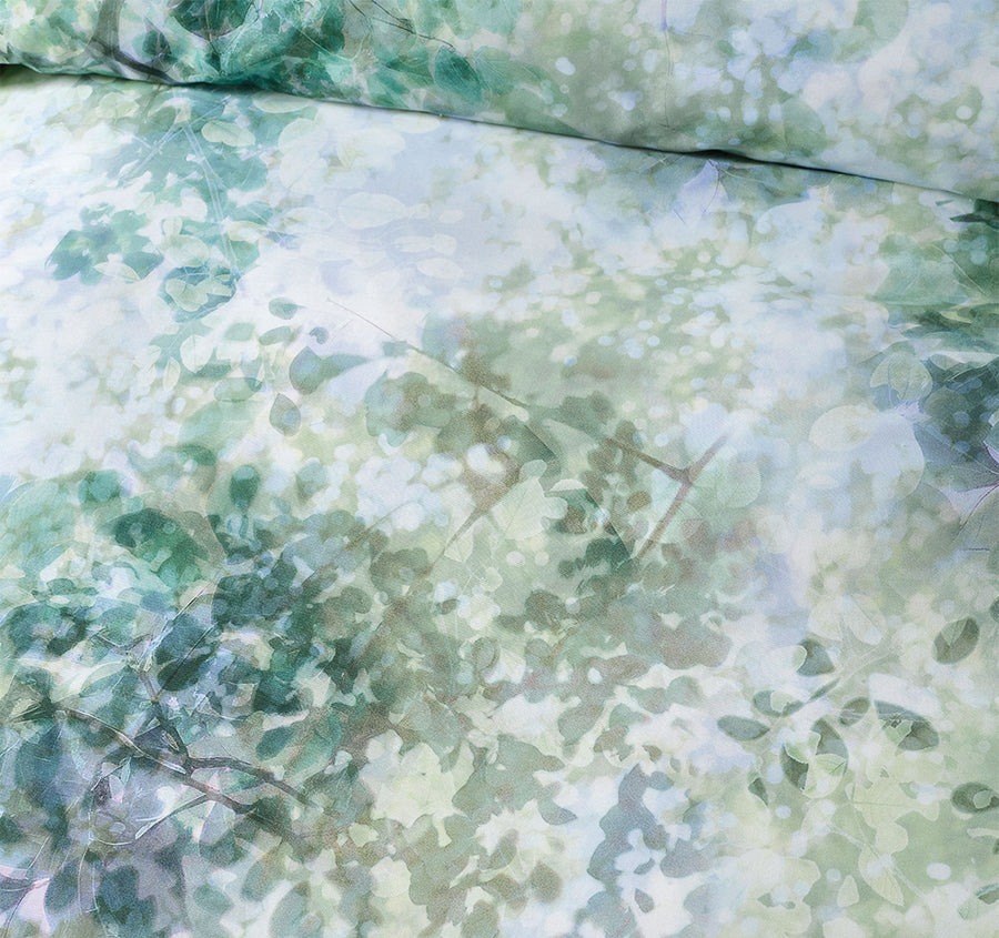 Treetop Quilt Cover Set Range Emerald