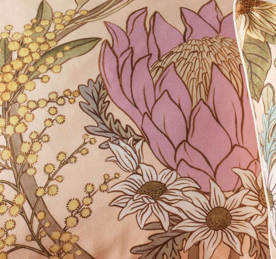 Victoria Quilt Cover Set Range Apricot