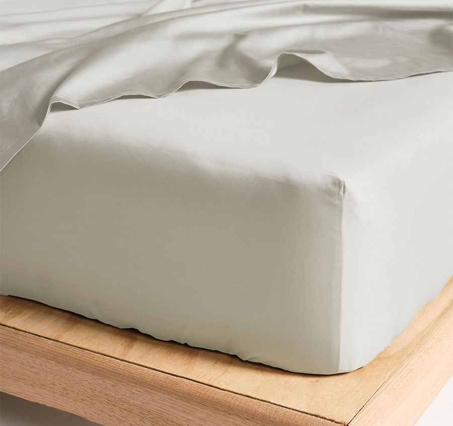 Vienna 300THC Cotton Fitted Sheet Range Grey