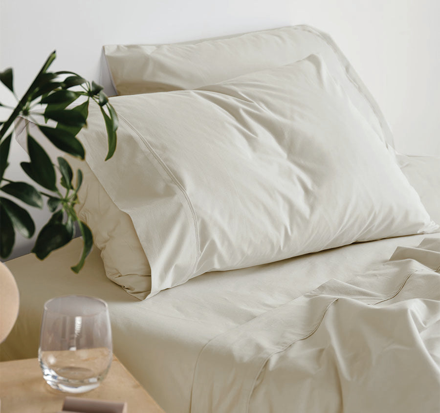 Vienna 300THC Cotton Sheet Set Range Grey