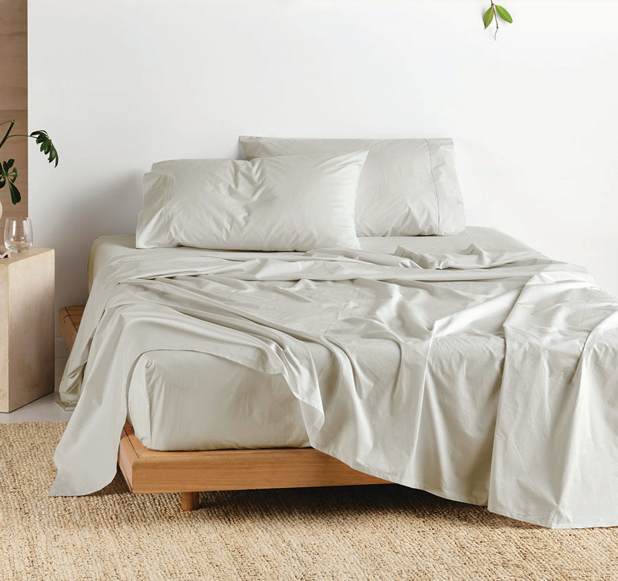 Vienna 300THC Cotton Sheet Set Range Grey – Manchester Warehouse