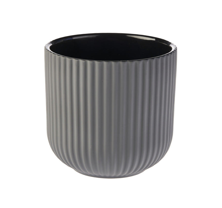 Vincent 14cm Planter Pot Charcoal