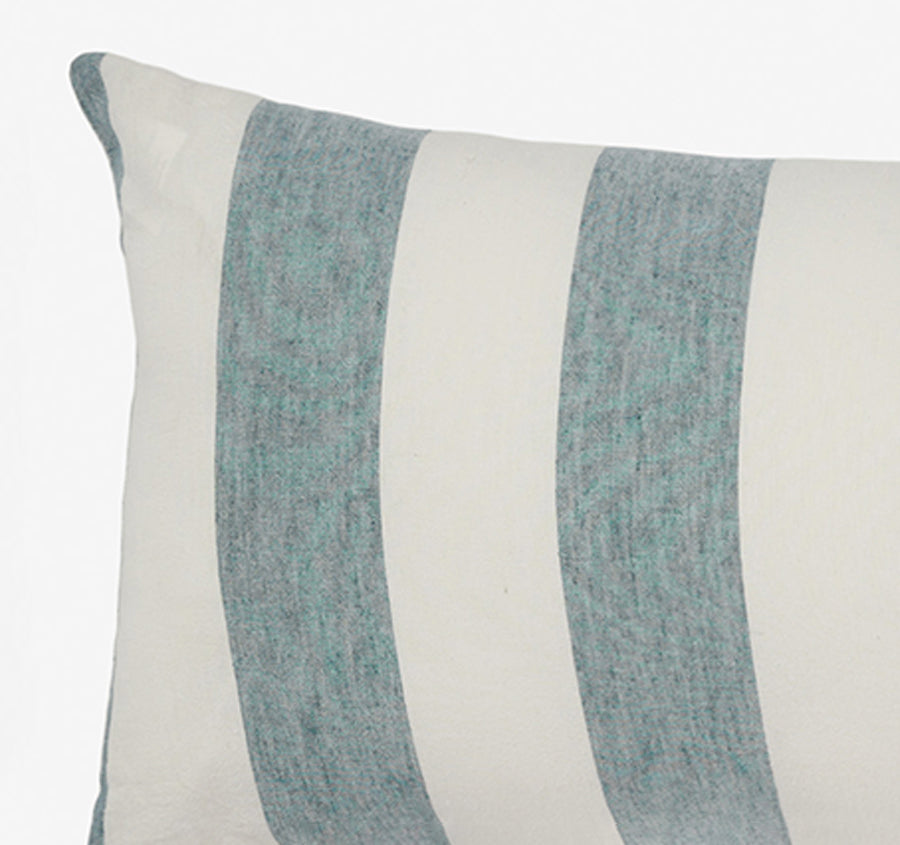 Vintage Stripe 30x90cm Filled Cushion Denim