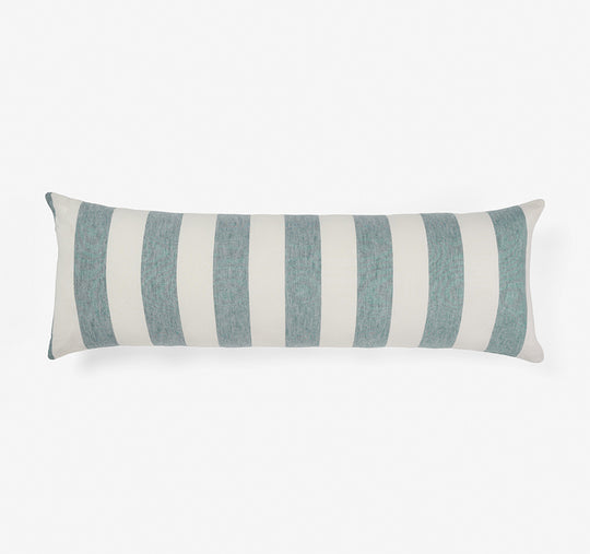Vintage Stripe 30x90cm Filled Cushion Denim