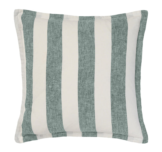 Vintage Stripe 48x48cm Filled Cushion Denim
