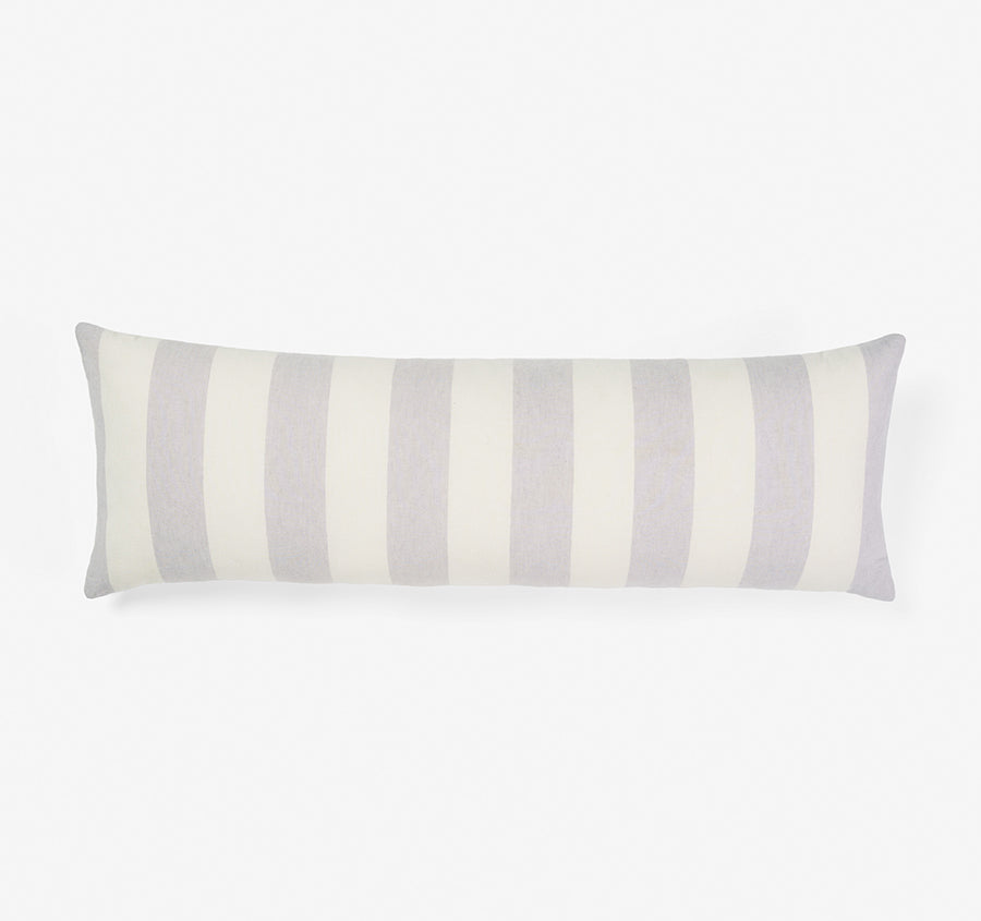Vintage Stripe 30x90cm Filled Cushion Lavender