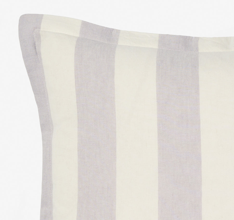 Vintage Stripe 48x48cm Filled Cushion Lavender