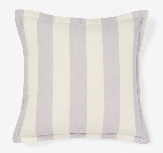 Vintage Stripe 48x48cm Filled Cushion Lavender