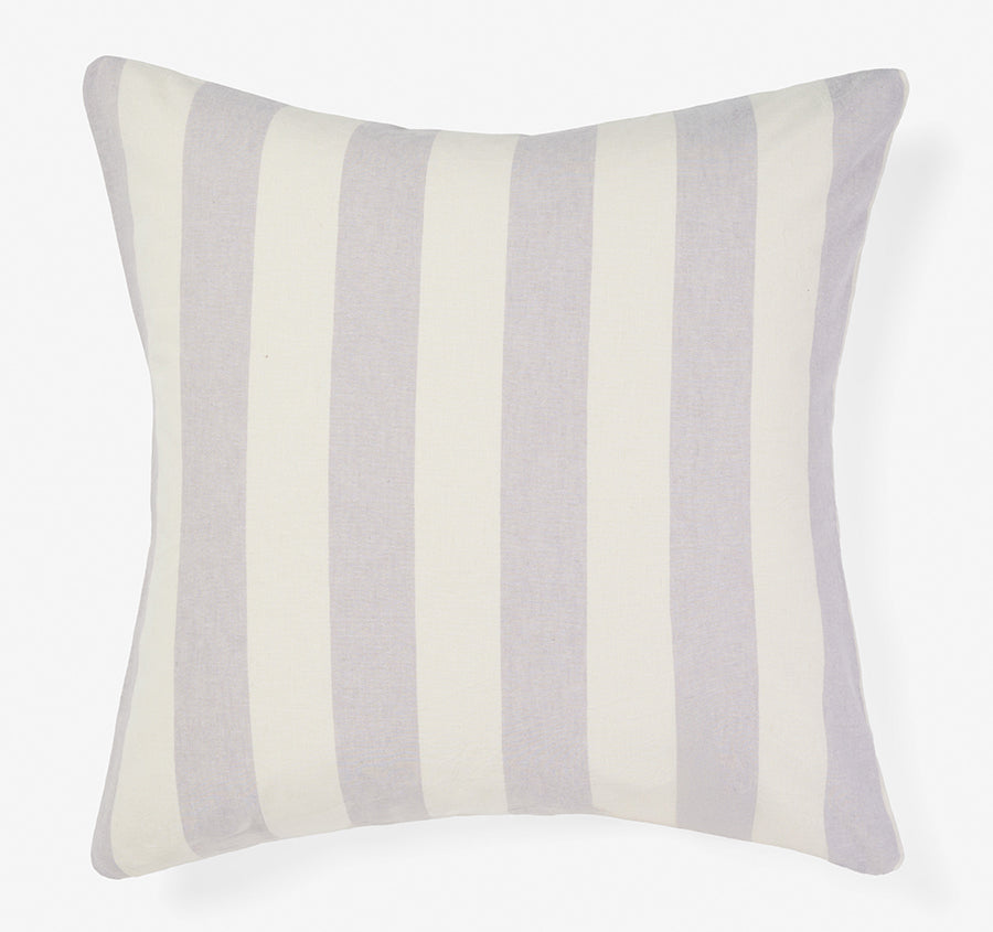 Vintage Stripe European Pillowcase Lavender
