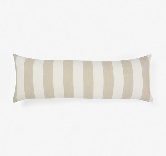 Vintage Stripe 30x90cm Filled Cushion Natural