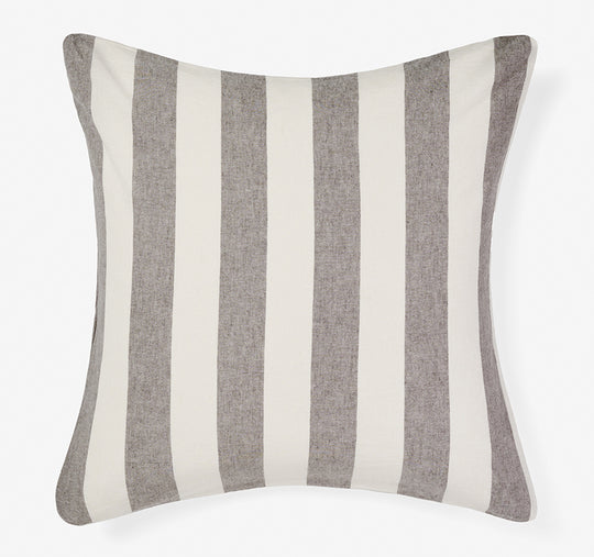 Vintage Stripe European Pillowcase Steel