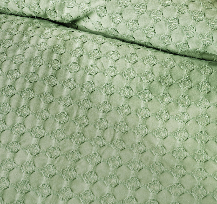 Vista Quilt Cover Set Range Leaf