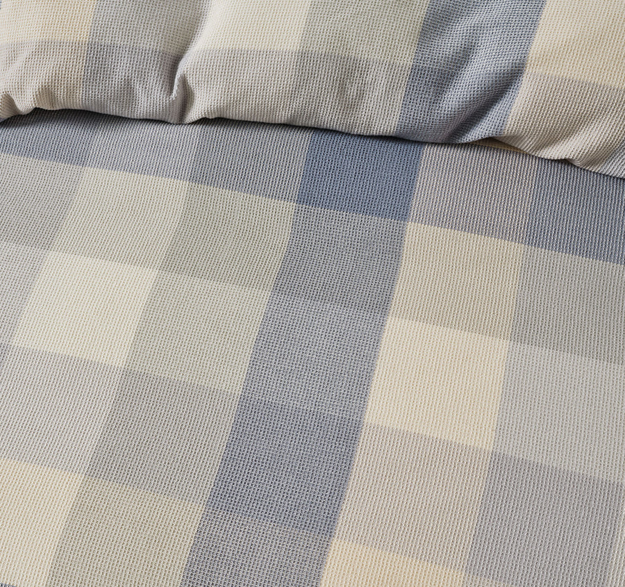 Wellington Quilt Cover Set Range Cornflower
