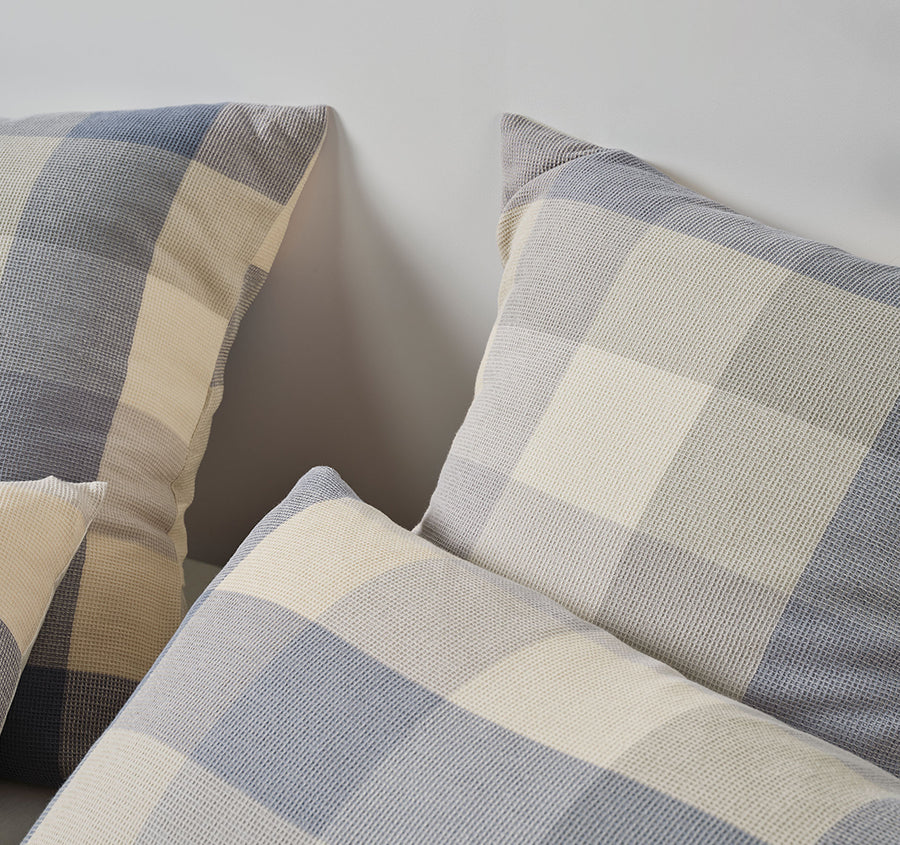 Wellington Quilt Cover Set Range Cornflower