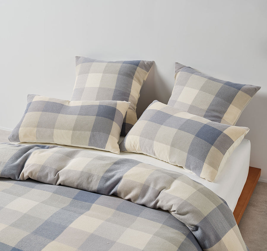 Wellington Quilt Cover Set Range Cornflower