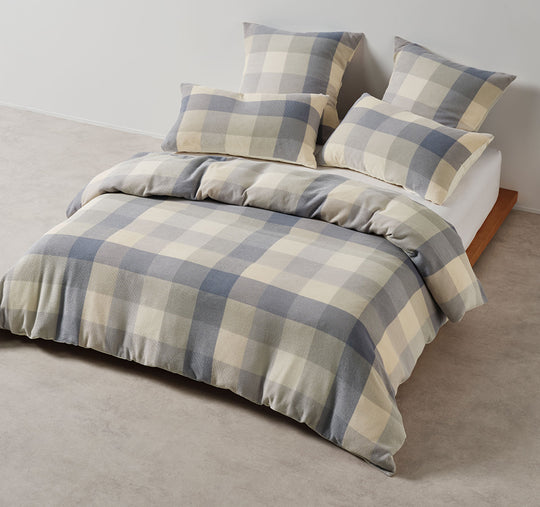 Wellington Quilt Cover Set Range Cornflower