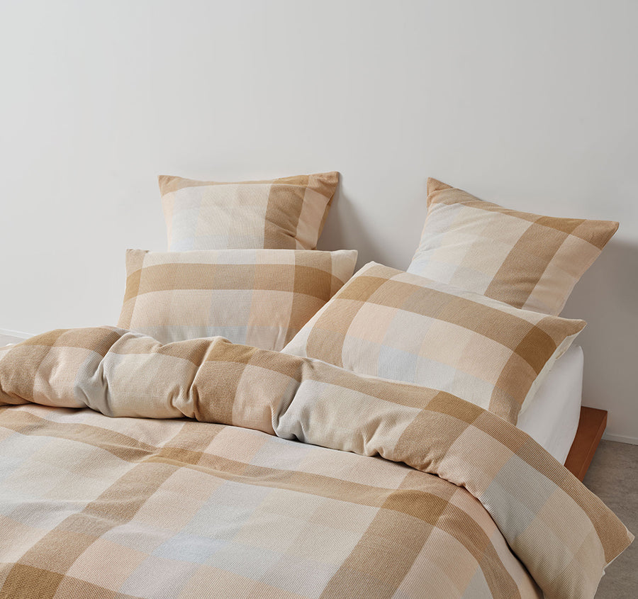 Wellington Quilt Cover Set Range Honey