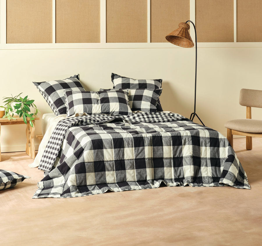 Wren Coverlet Black