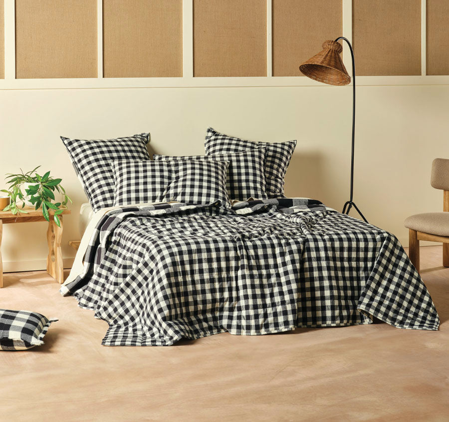 Wren Coverlet Black