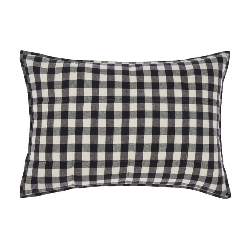 Wren Standard Pillowsham Pair Black