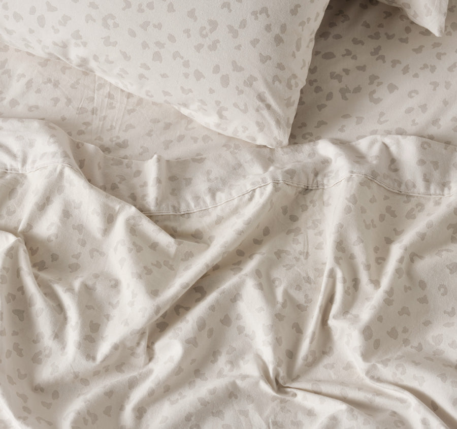 Zetta Printed Flannelette Cotton Sheet Set Range