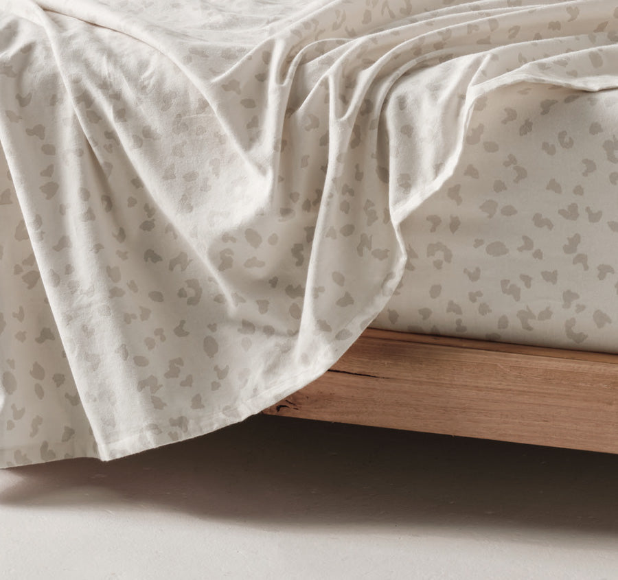 Zetta Printed Flannelette Cotton Sheet Set Range