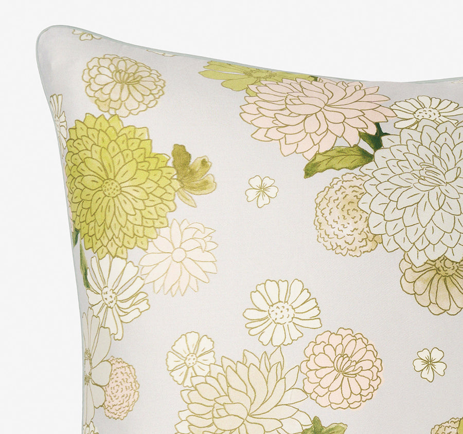 Zuri European Pillowcase Seafoam