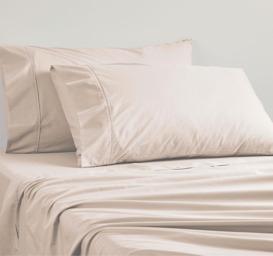 250THC Poly Cotton Percale Mega Sheet Set Range Linen