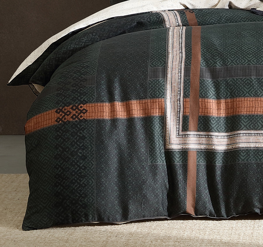 Absko Quilt Cover Set Range Pine