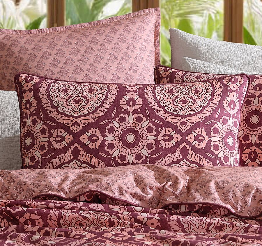 Arwen Quilt Cover Set Range Fig