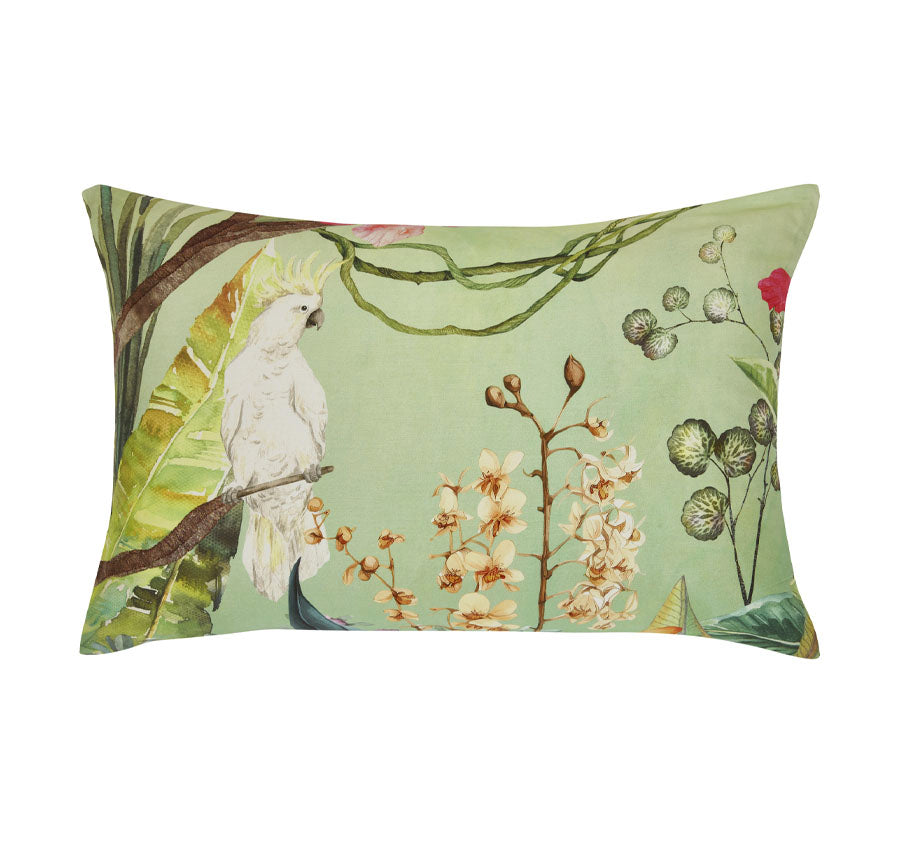 Aviary Quilt Cover Set Range Green