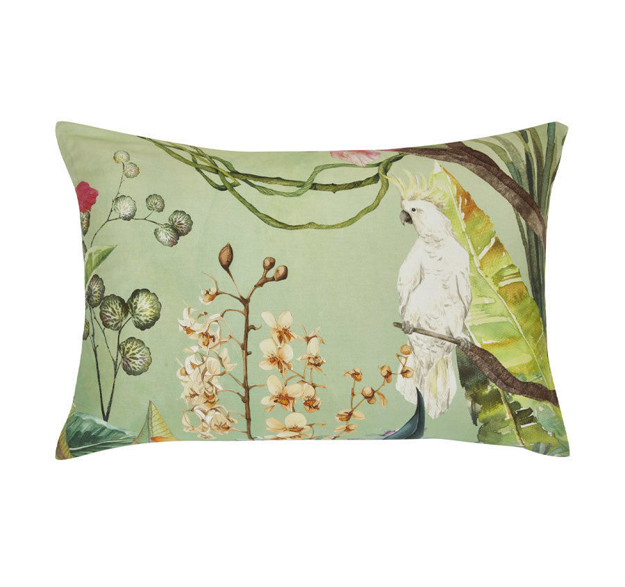 Aviary Quilt Cover Set Range Green