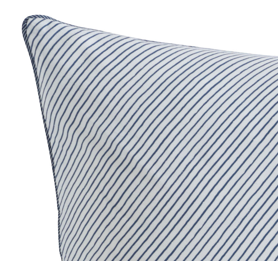 Beach House European Pillowcase Blue