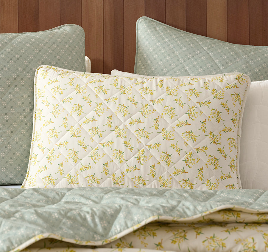 Brunswick Coverlet Set Range Yellow