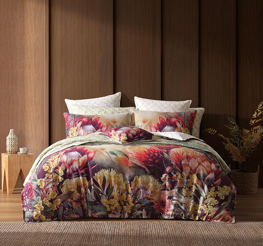 Bunbury Quilt Cover Set Range Linen