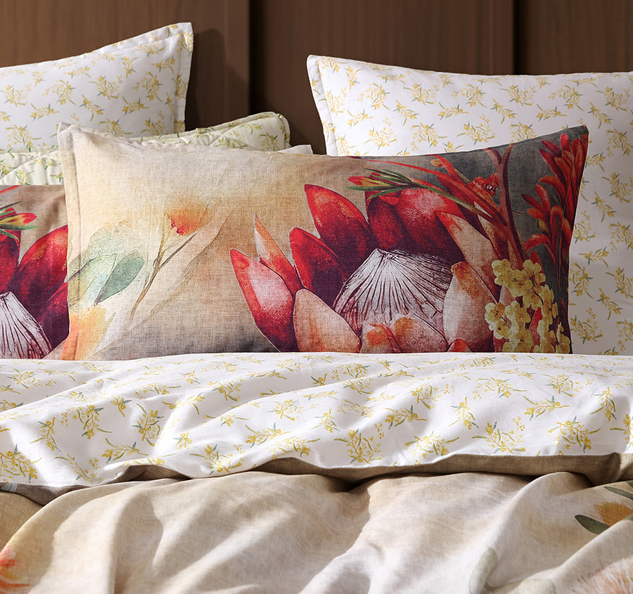 Bunbury Quilt Cover Set Range Linen