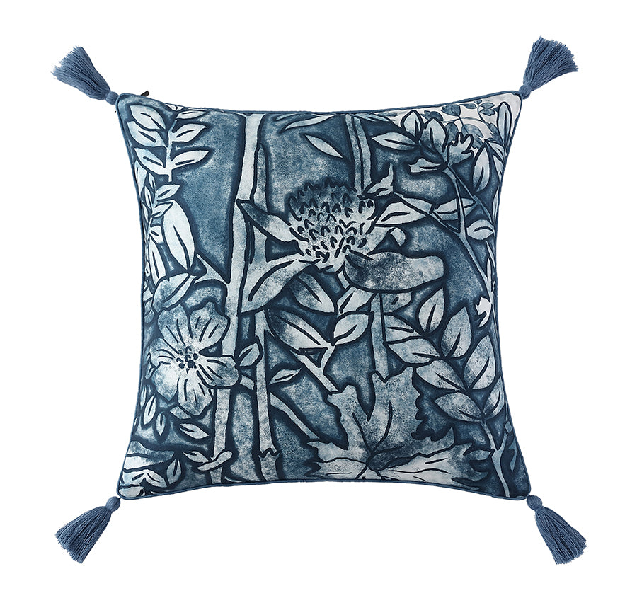 Chloris 45x45cm Filled Cushion Ink