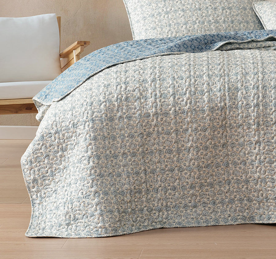 Cleo Coverlet Set Range Ink