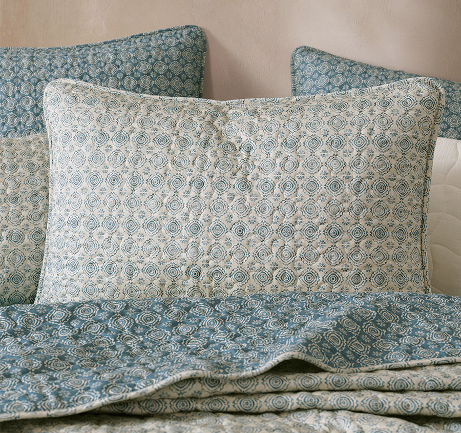 Cleo Coverlet Set Range Ink