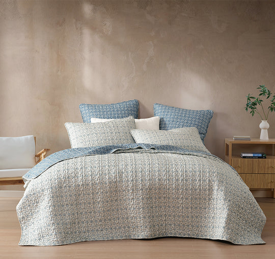 Cleo Coverlet Set Range Ink