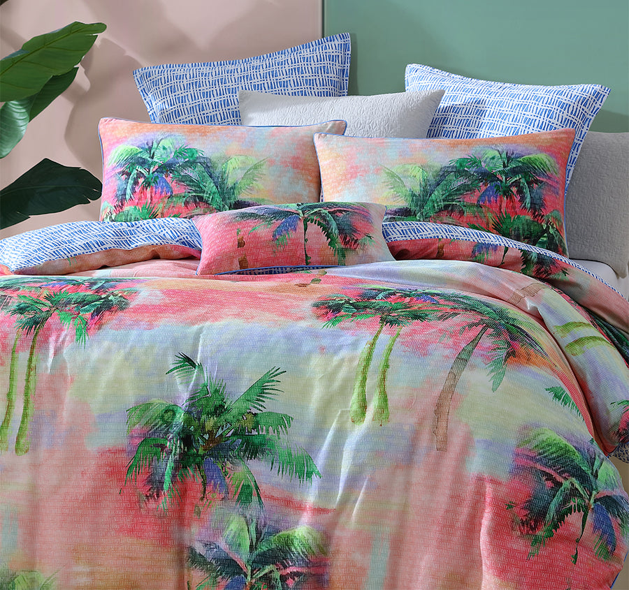 Coconut Grove Quilt Cover Set Range Multi