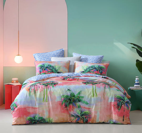 Coconut Grove Quilt Cover Set Range Multi